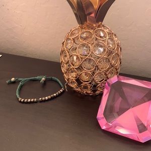 Adjustable silver bracelet